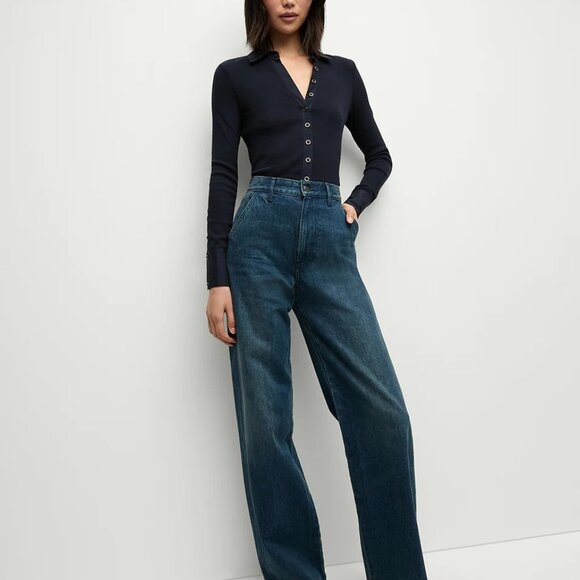 Veronica Beard -- Taylor Wide-Leg Jean
